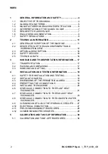 Preview for 2 page of RC GROUP TRIPACK Series Installation, Use And Maintenance Manual