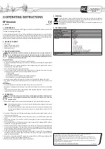 Preview for 3 page of RC Logger 20001RC Operating Instructions Manual