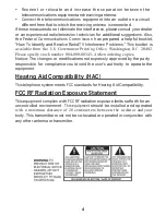 Preview for 4 page of RCA 1113 User Manual