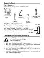 Preview for 7 page of RCA 1113 User Manual