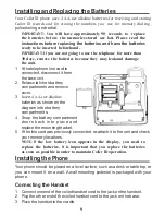 Preview for 9 page of RCA 1113 User Manual