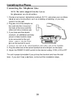 Preview for 10 page of RCA 1123 User Manual