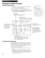 Preview for 14 page of RCA 19TVR62 User Manual