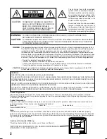 Preview for 2 page of RCA 20F501TDV User Manual