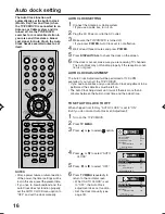 Preview for 16 page of RCA 20F501TDV User Manual