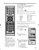 Preview for 17 page of RCA 20F501TDV User Manual