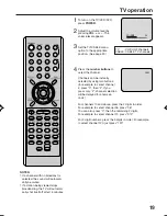 Preview for 19 page of RCA 20F501TDV User Manual