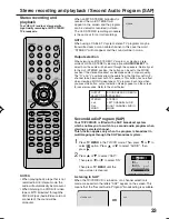 Preview for 33 page of RCA 20F501TDV User Manual