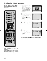 Preview for 46 page of RCA 20F501TDV User Manual