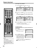 Preview for 54 page of RCA 20F501TDV User Manual