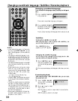 Preview for 56 page of RCA 20F501TDV User Manual