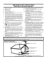 Preview for 3 page of RCA 24F512T User Manual