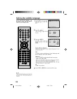 Preview for 64 page of RCA 27F501TDV User Manual