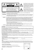 Preview for 2 page of RCA 27F501TDVB User Manual