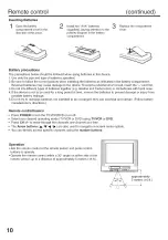 Preview for 10 page of RCA 27F501TDVB User Manual