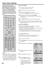 Preview for 16 page of RCA 27F501TDVB User Manual