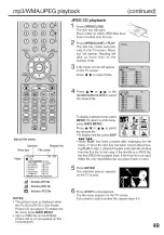 Preview for 49 page of RCA 27F501TDVB User Manual