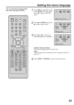 Preview for 63 page of RCA 27F501TDVB User Manual