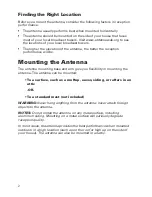 Preview for 2 page of RCA ANT700F User Manual