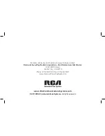 Preview for 32 page of RCA BR200 Instruction Manual