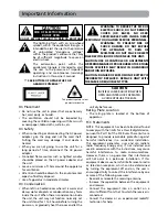 Preview for 2 page of RCA BRC3109 User Manual