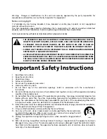 Preview for 3 page of RCA BRC3109 User Manual