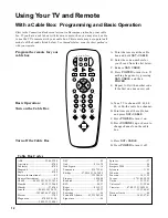 Preview for 14 page of RCA C21521 User Manual