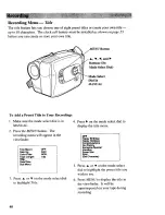 Preview for 50 page of RCA CC635 User Manual