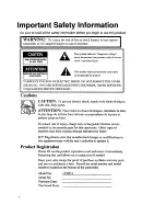 Preview for 2 page of RCA CC8251 User Manual