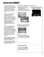 Preview for 21 page of RCA COLOR TV NCJ11 Owner'S Manual