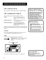 Preview for 6 page of RCA color tv User Manual