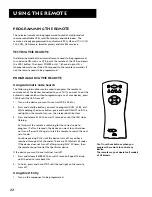 Preview for 24 page of RCA color tv User Manual