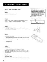 Preview for 4 page of RCA F19261 User Manual