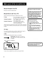 Preview for 6 page of RCA F19625 User Manual