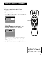 Preview for 31 page of RCA F19625 User Manual