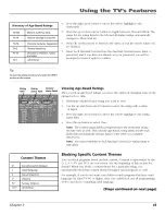 Preview for 45 page of RCA F19627TX51L5 User Manual