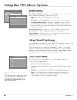 Preview for 52 page of RCA F19627TX51L5 User Manual