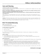 Preview for 59 page of RCA F19627TX51L5 User Manual