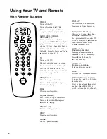 Preview for 8 page of RCA F20632SE User Manual