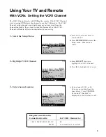 Preview for 11 page of RCA F20632SE User Manual