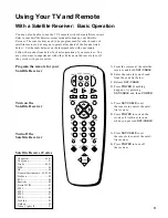 Preview for 13 page of RCA F20632SE User Manual