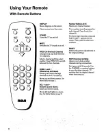 Preview for 8 page of RCA F25215 User Manual