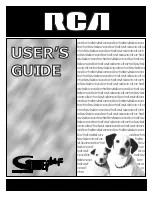 RCA F27645 User Manual preview