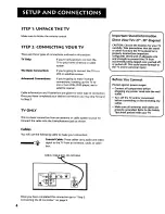 Preview for 6 page of RCA F27685 User Manual