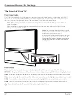 Preview for 14 page of RCA HD52W58 User Manual