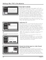 Preview for 34 page of RCA HD52W58 User Manual