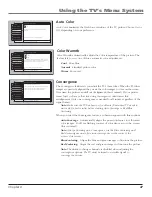 Preview for 49 page of RCA HD52W58 User Manual