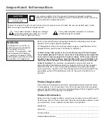 Preview for 2 page of RCA J27F636H User Manual