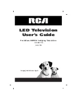 Preview for 1 page of RCA J32LED750 User Manual