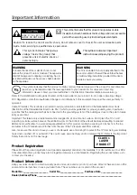 Preview for 2 page of RCA L26HD33D User Manual